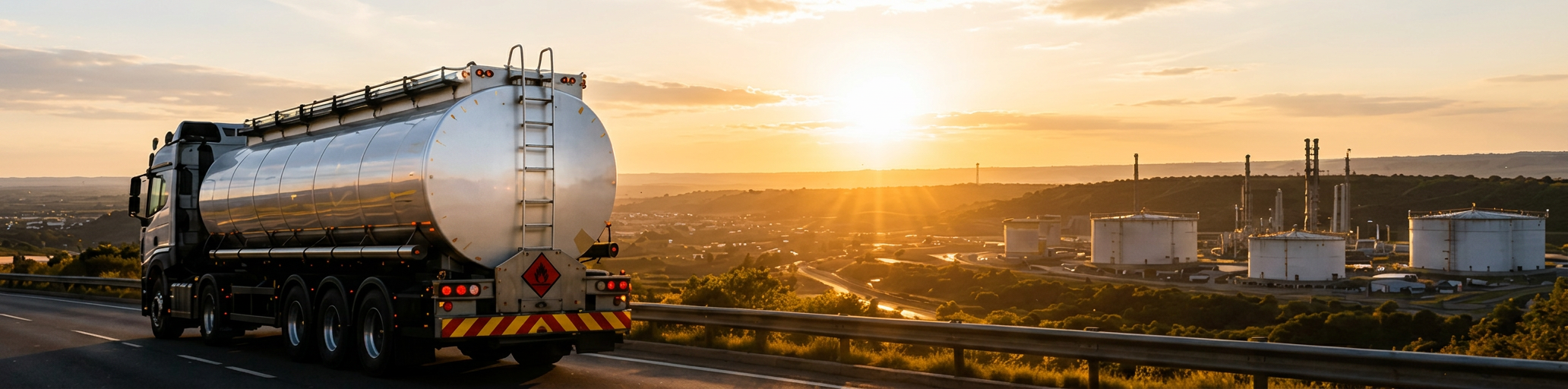Tanker fleet moving product along a regional supply corridor